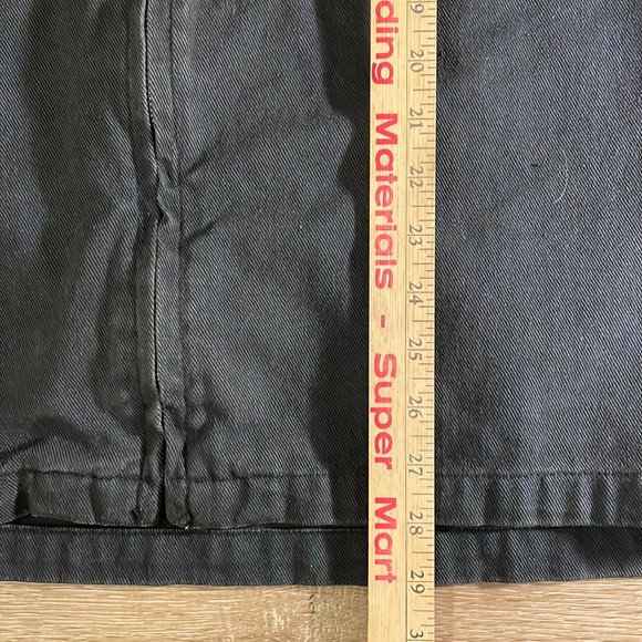 Vintage Black Denim Shirt Jacket - Picture 5 of 7